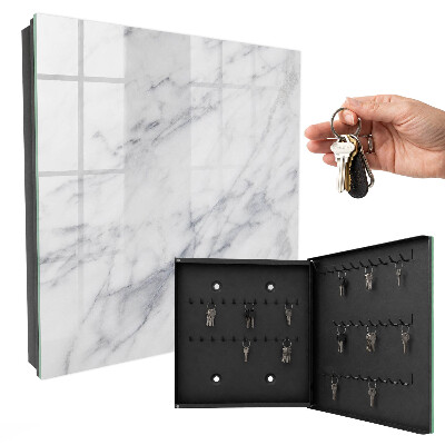 Key cabinet for wall Marble elegance
