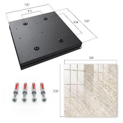 Key cabinet for wall Light marble