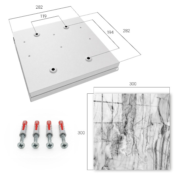 Key box Marble elegance