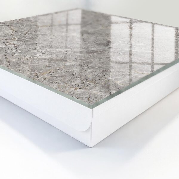 Key storage box Marble background