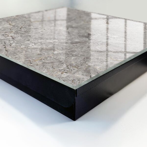 Key storage box Marble background