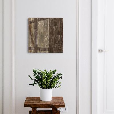 Key cabinet for wall Brown wood