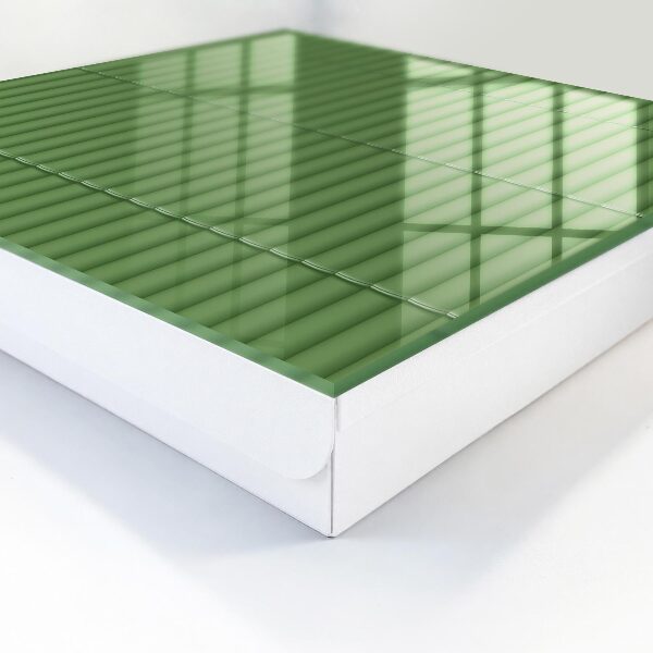 Key cabinet for wall Green bamboo