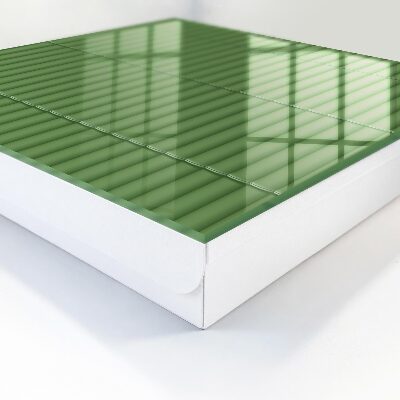 Key cabinet for wall Green bamboo