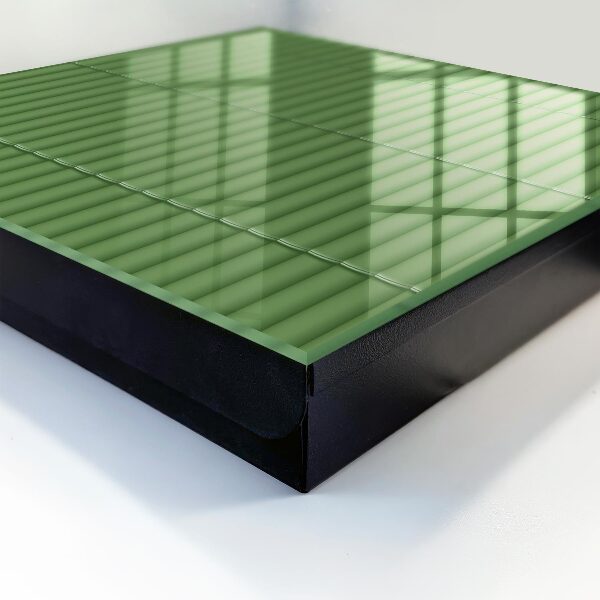 Key cabinet for wall Green bamboo