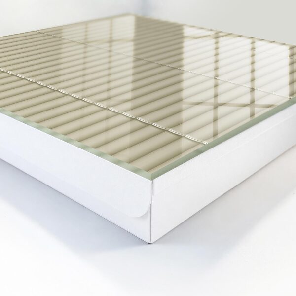 Key storage box Beige stripes