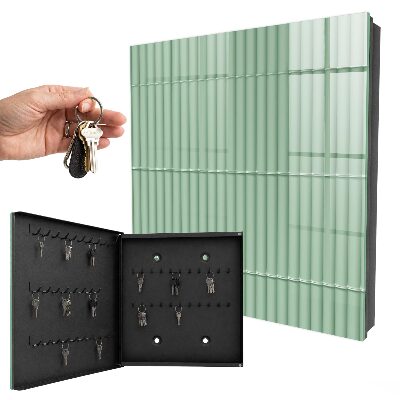 Key box Green stripes