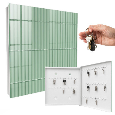 Key box Green stripes