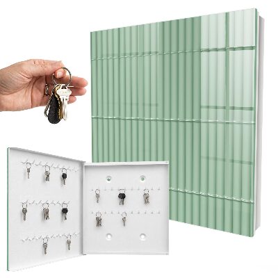 Key box Green stripes