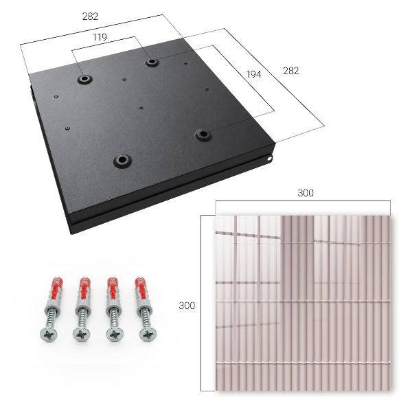 Key storage box Minimalist texture