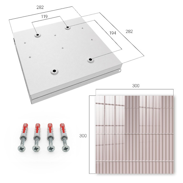 Key storage box Minimalist texture