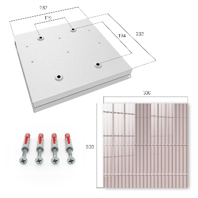 Key storage box Minimalist texture