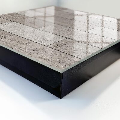 Key storage box Gray wood
