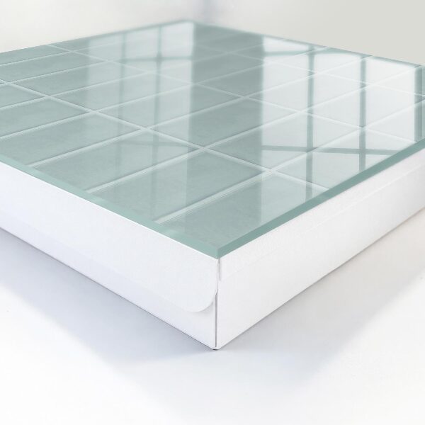 Key storage box Blue tiles