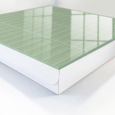 Key storage box Green checkered