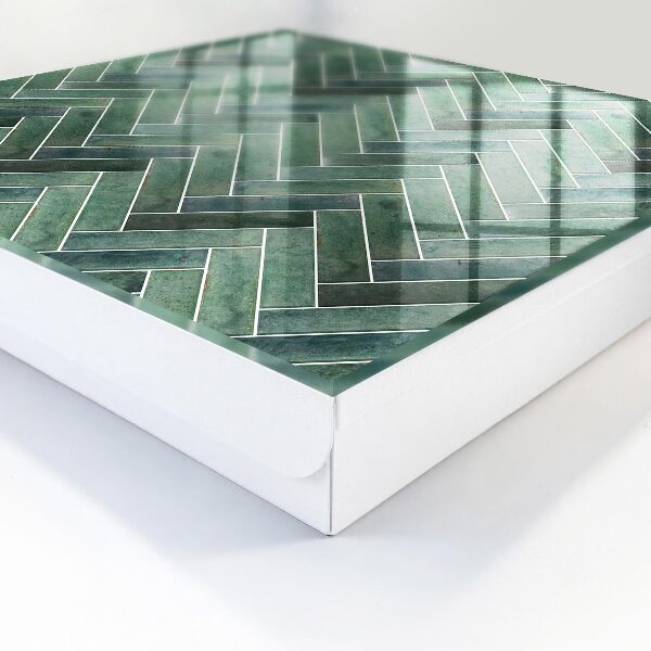 Key box Green fishbone
