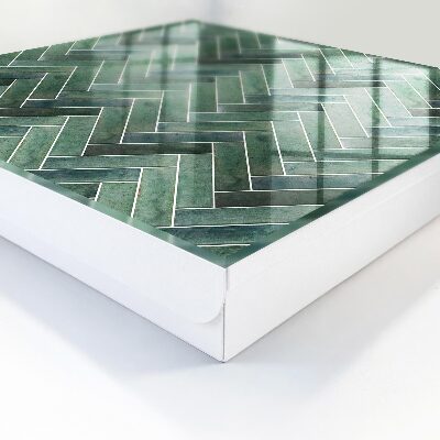 Key box Green fishbone