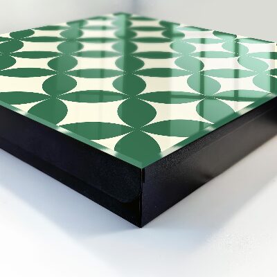 Key cabinet for wall Green wheels