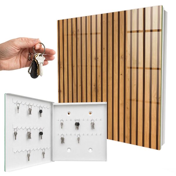 Key box Wooden wall