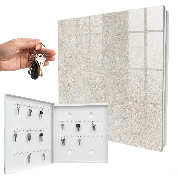 Key storage box Fine sandstone