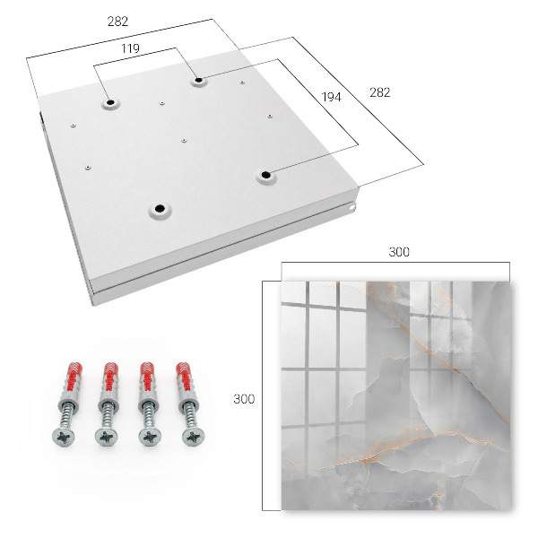 Key box Gray elegance