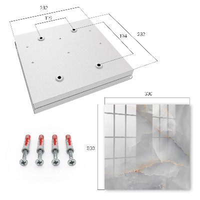 Key box Gray elegance