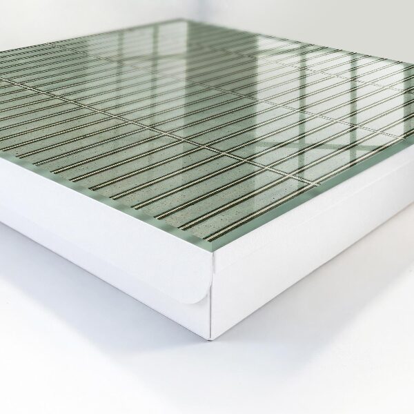 Key cabinet for wall Green pattern