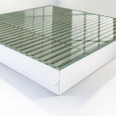 Key cabinet for wall Green pattern