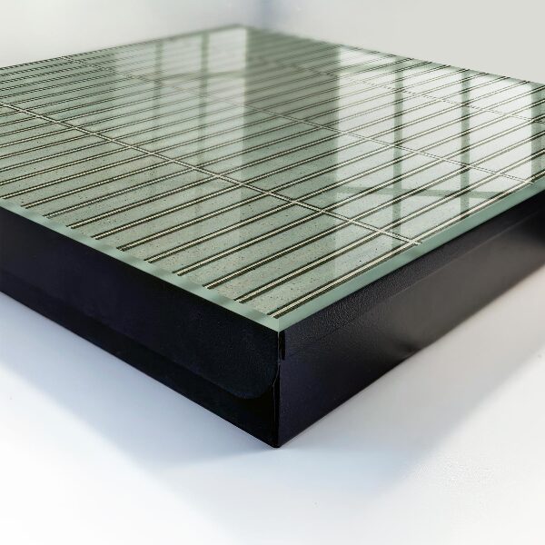 Key cabinet for wall Green pattern