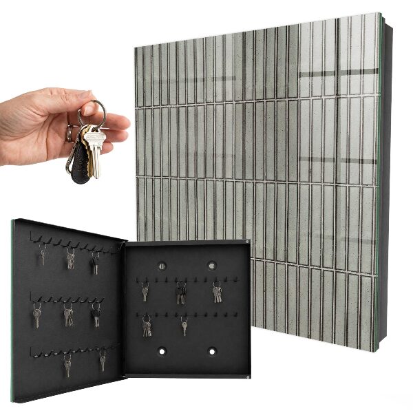 Key box Gray tiles
