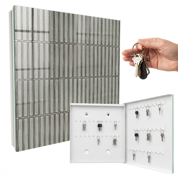 Key box Gray tiles