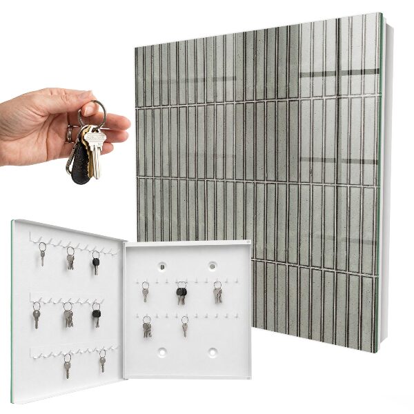 Key box Gray tiles