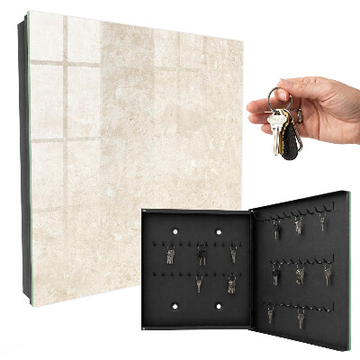 Key storage box Creamy elegance