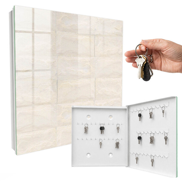 Key box Cream stone