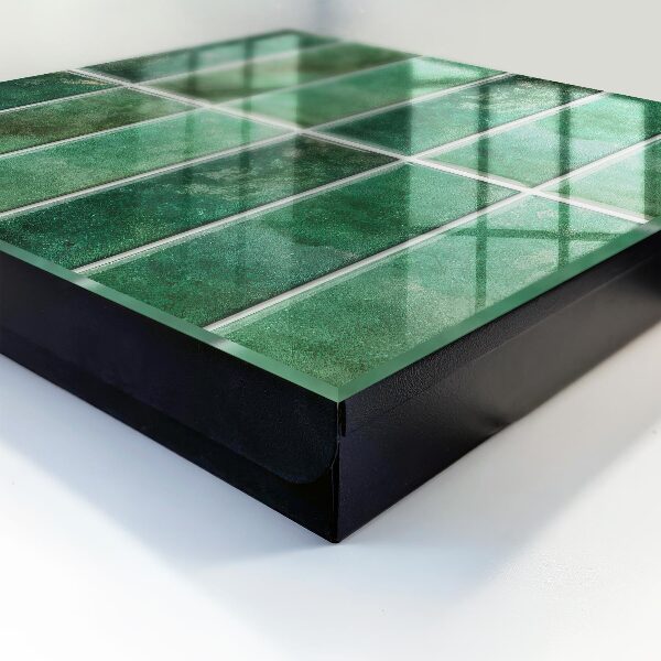 Key storage box Green pattern
