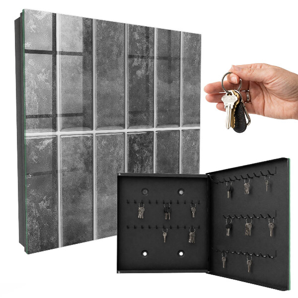 Key box Gray tiles