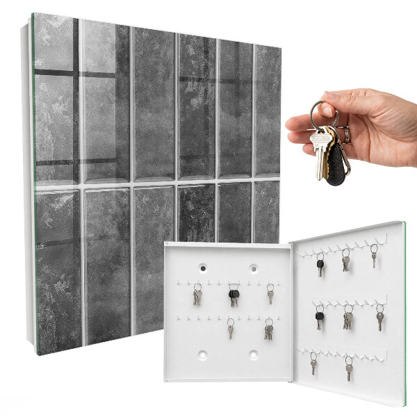Key box Gray tiles