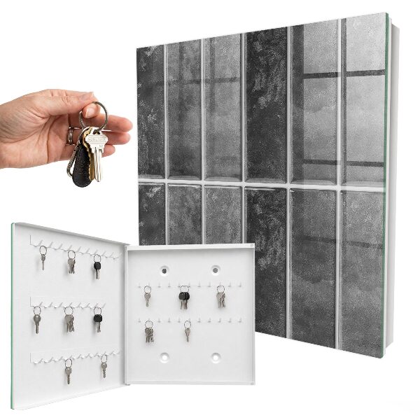 Key box Gray tiles