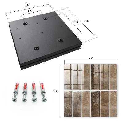 Key storage box Warm tiles