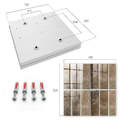 Key storage box Warm tiles