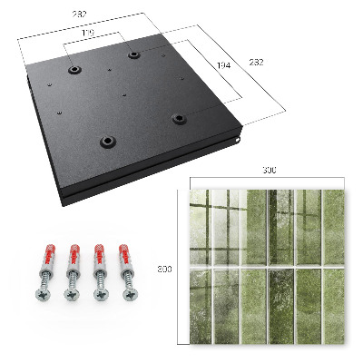 Key box Green tiles
