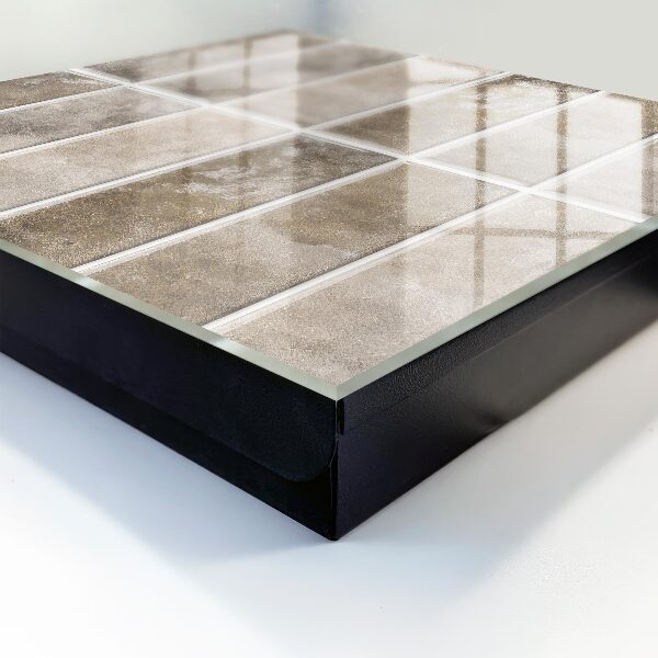 Key cabinet for wall Elegant tiles