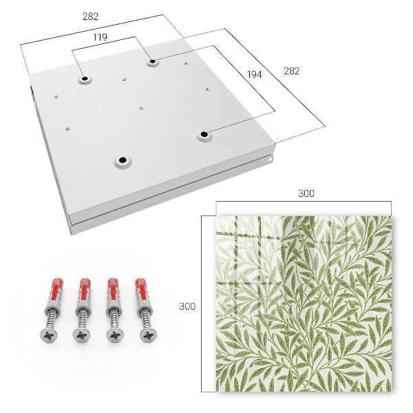 Key storage box Green nature