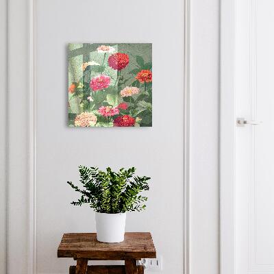 Key cabinet for wall Blooming garden