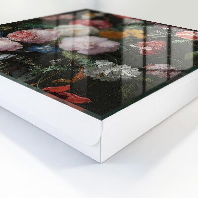 Key storage box A bouquet of flowers