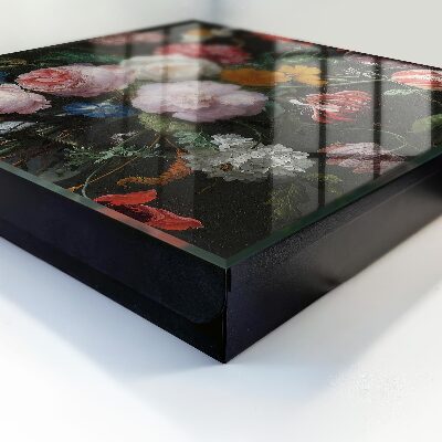 Key storage box A bouquet of flowers