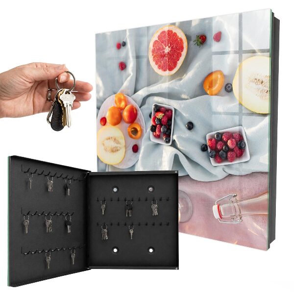 Key cabinet for wall Summer picnic