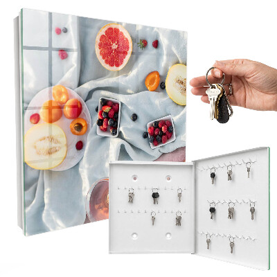 Key cabinet for wall Summer picnic