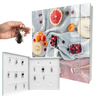Key cabinet for wall Summer picnic