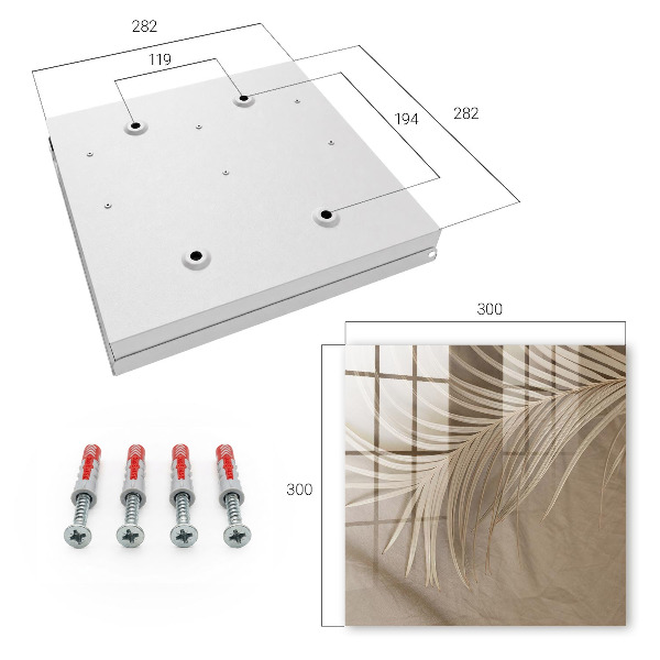 Key storage box Natural elegance